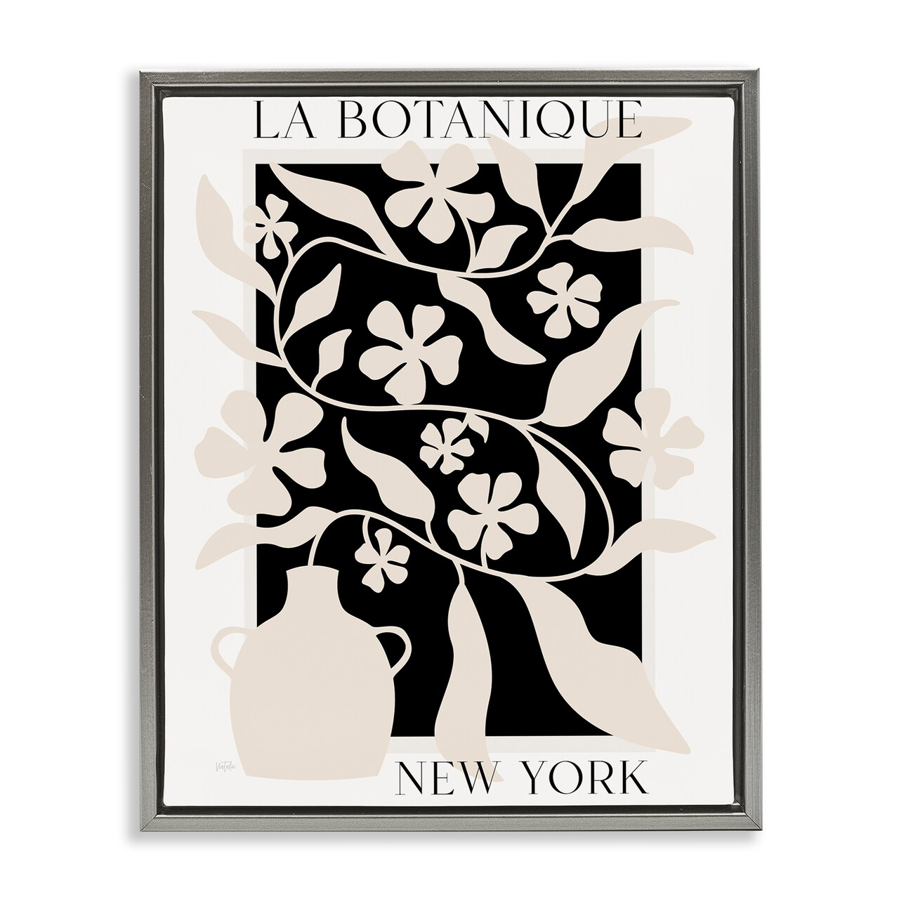 Stupell Industries La Botanique New York Floating Frame, design by Natalie Carpentieri